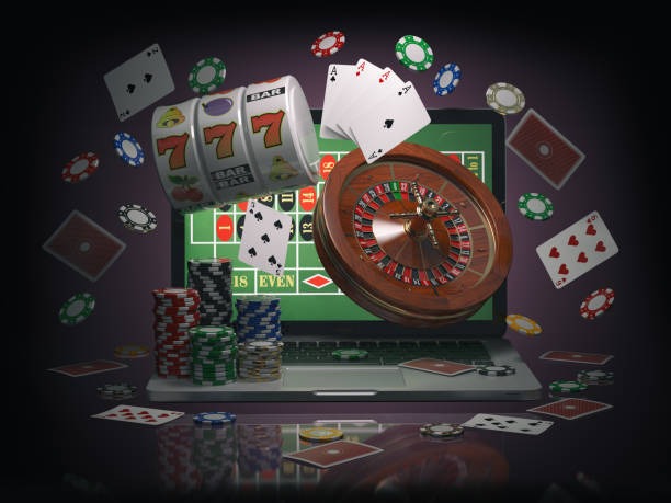 Live casino dealer at blackjack table with multi-camera feed